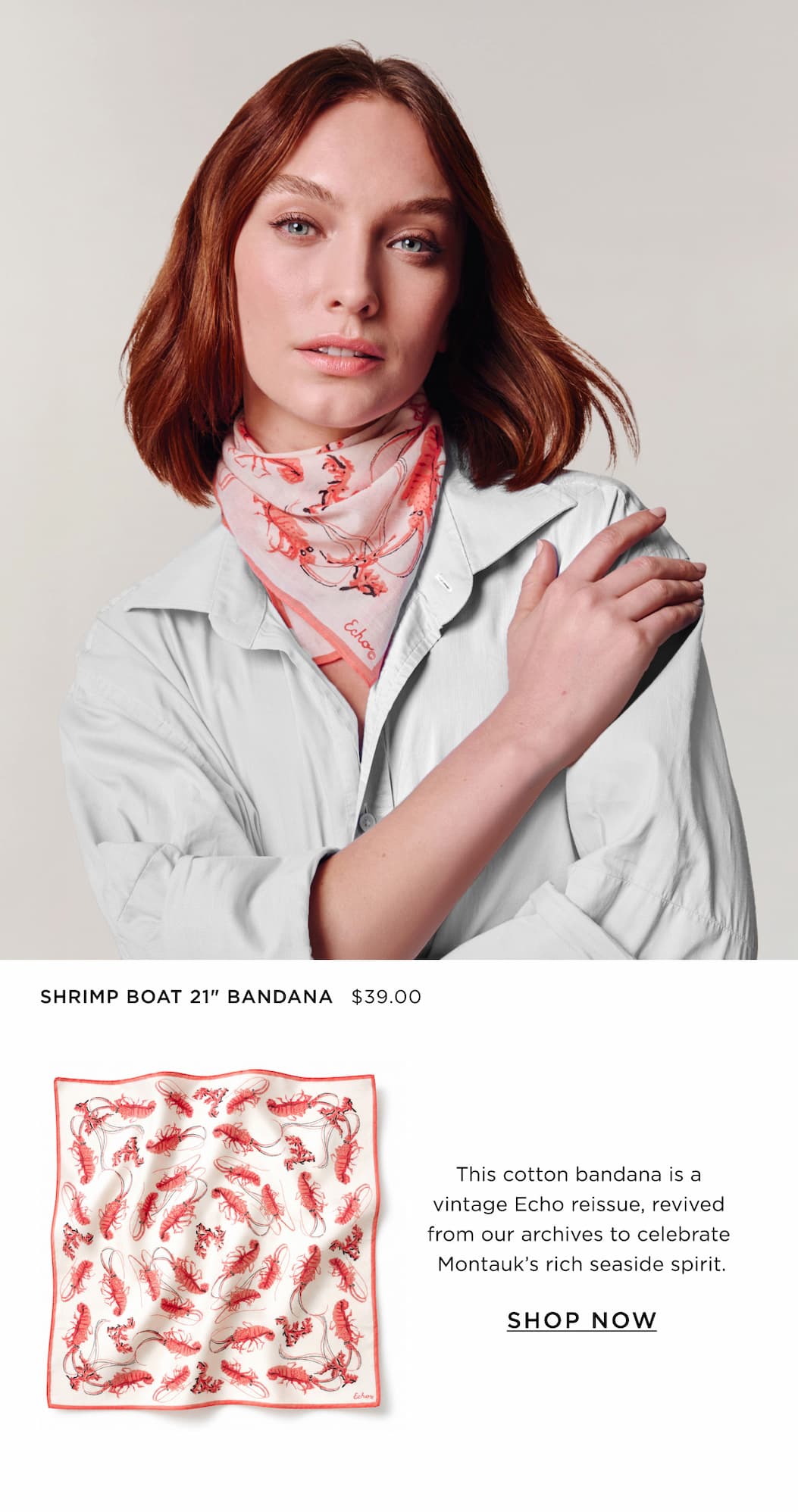 Shrimp Boat 21" Bandana