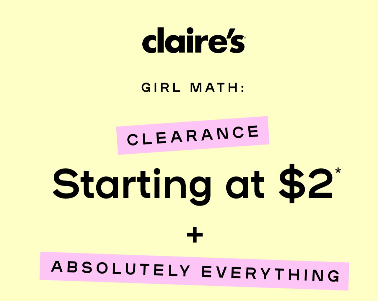 Girl Match: Clearance 