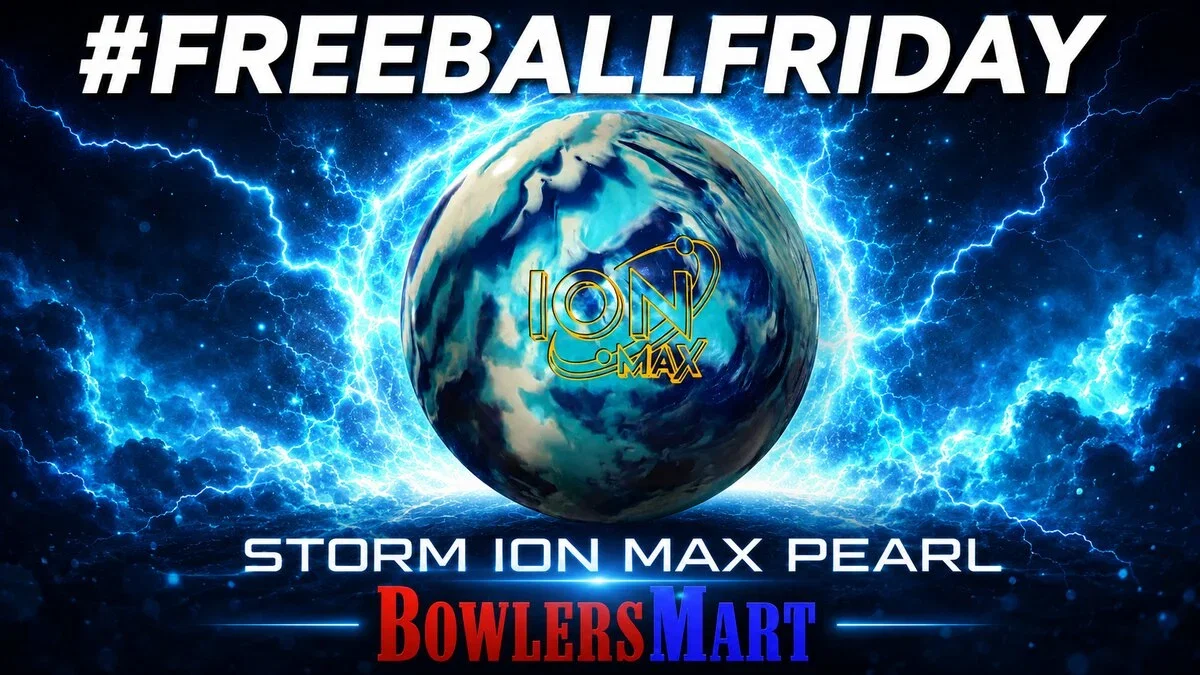 Free Ball Friday: this week the Storm Ion Max Pearl. Enter free, winner announced live on Facebook Saturday 5PM ET.