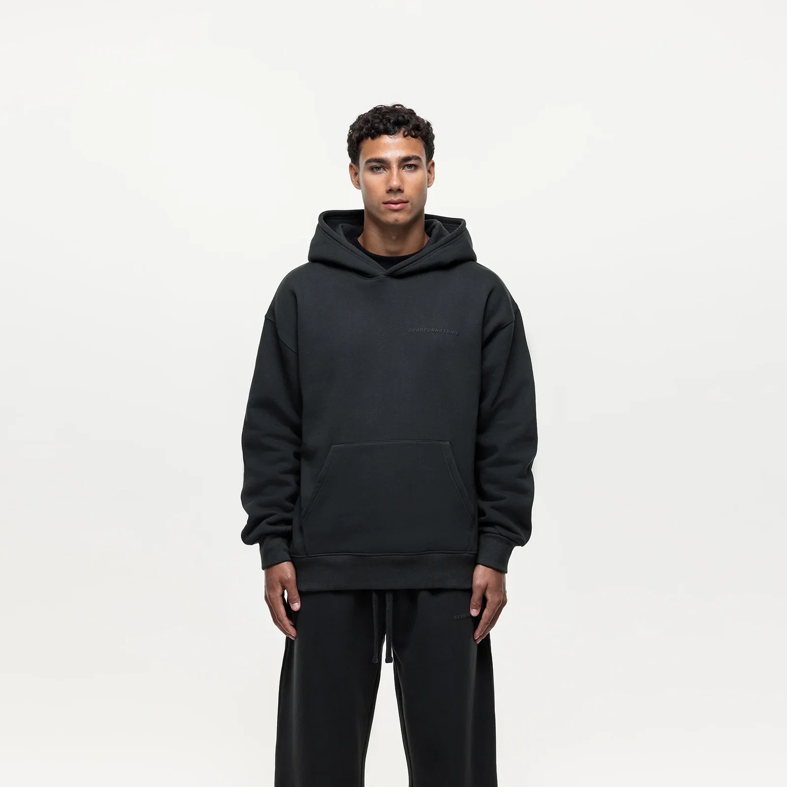 Image of Vintage Onyx Black Hoodie