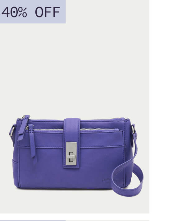Lexington Triple Entry Crossbody