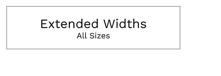 Extended Widths All Sizes