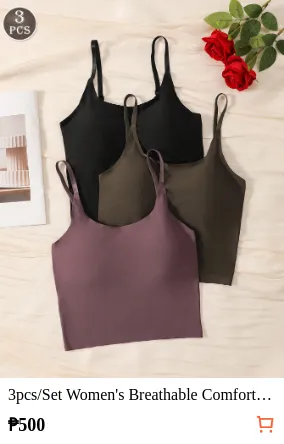 3pcs/Set Women s Breathable...
