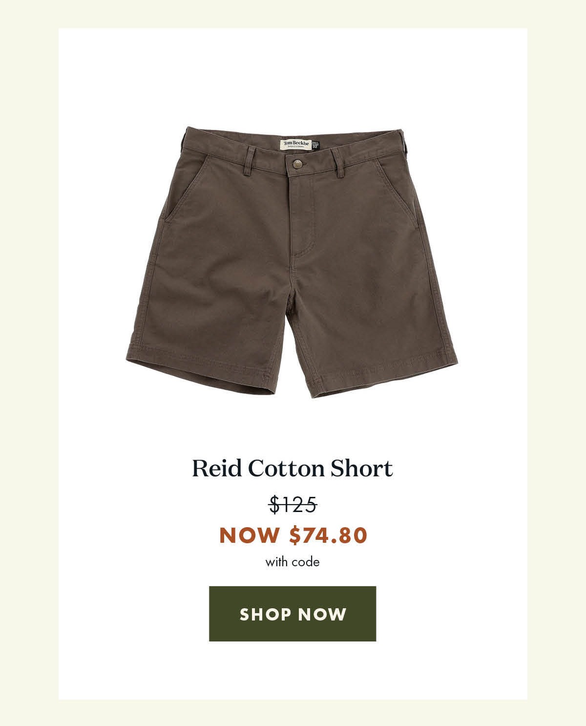 Reid Cotton Short