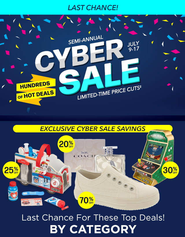 Shop Cyber Sale
