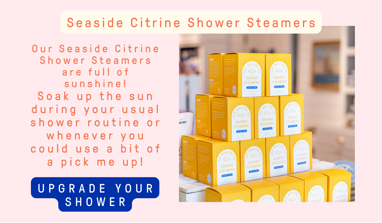 Shop Seaside Citrine Shower Steamers!