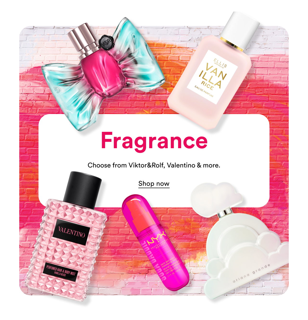 Fragrance | Choose from Viktor&Rolf, Valentino & more | Shop now
