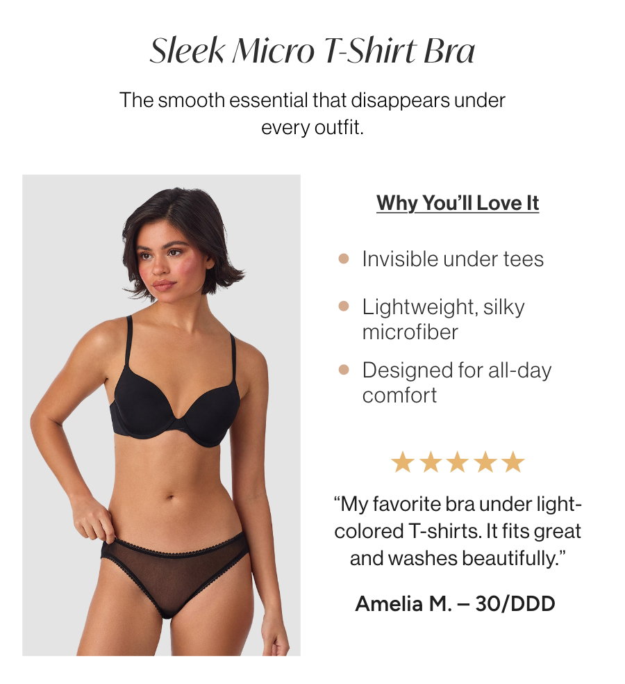 Sleek Micro Bra