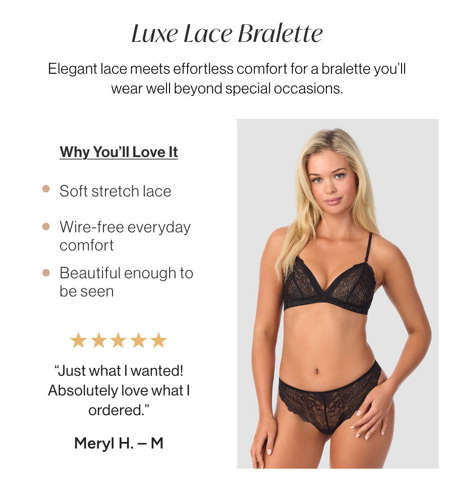Luxe Lace Bralette