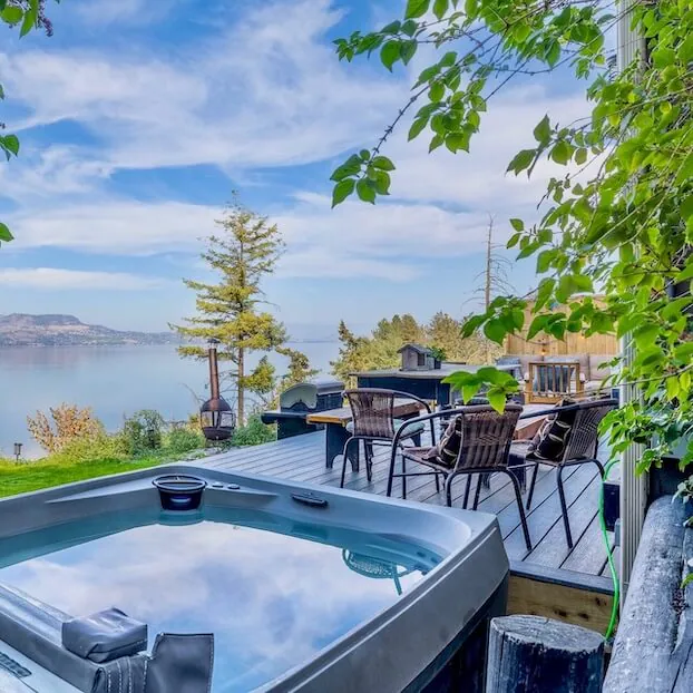Find a vacation home in Okanagan Lake, British Columbia.