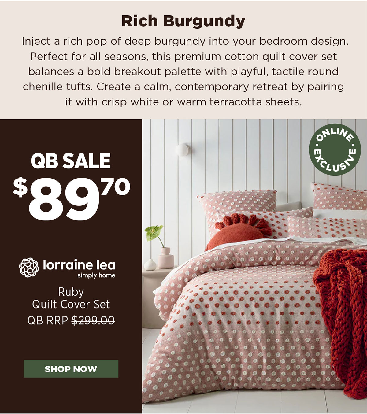 SHOP ALL BEDROOM