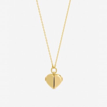 Jon Richard Gold Plated Heart Locket Pendant