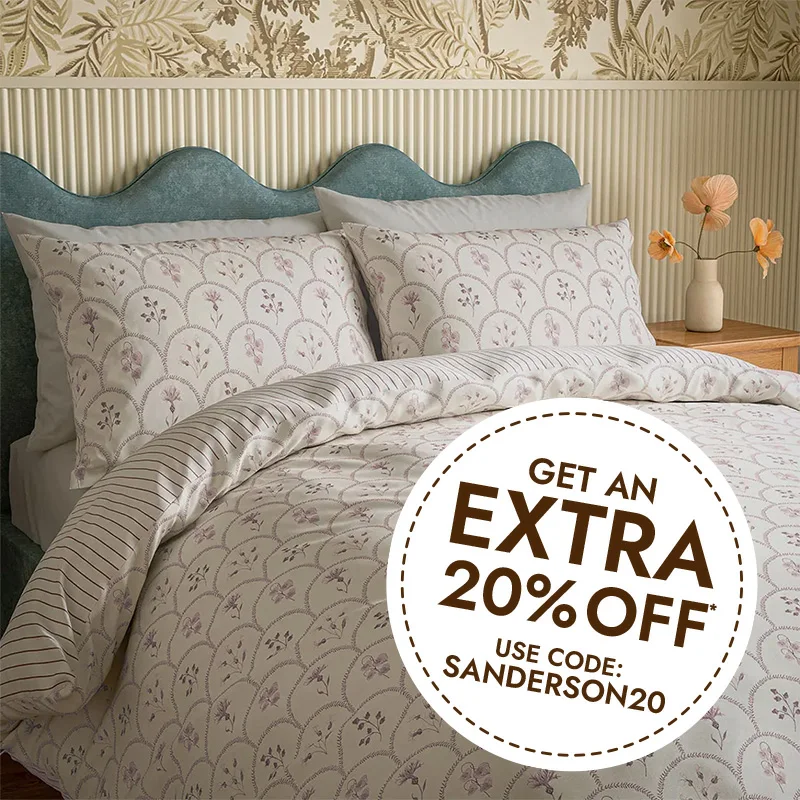Extra 20% off Sanderson | Code: SANDERSON20