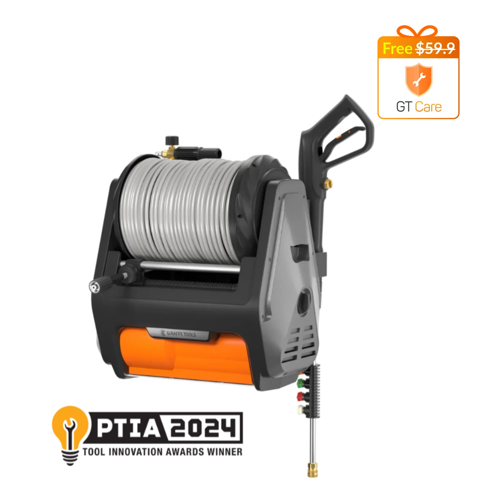 Grandfalls Retractable Pressure Washer - All Models - Pro