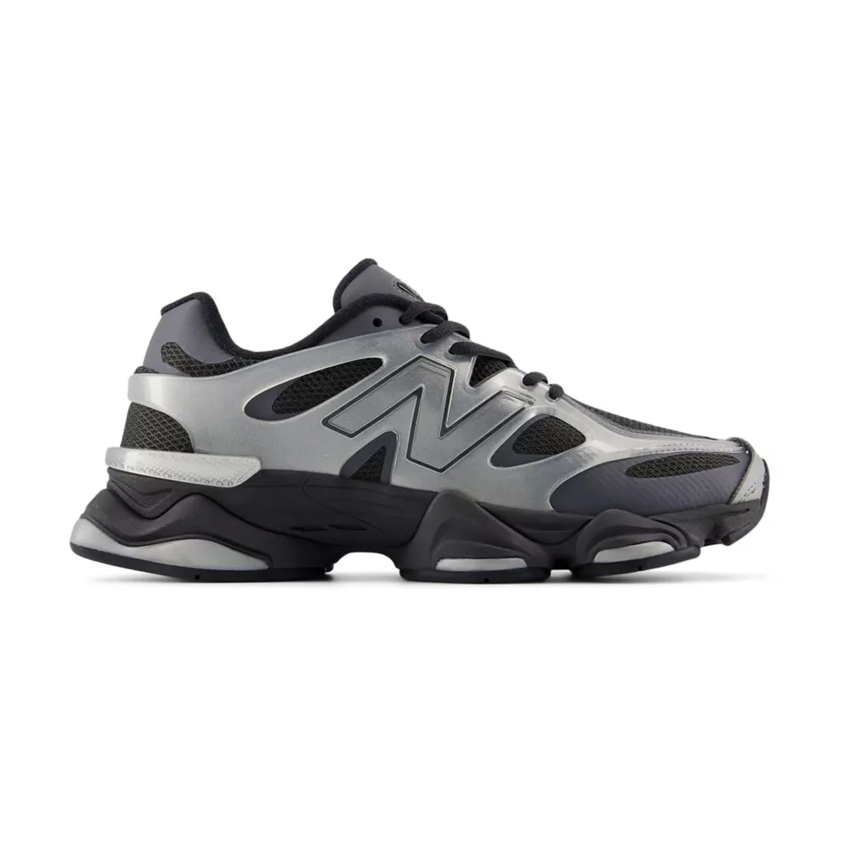 Image of NEW BALANCE 9060 X 'Silver Metallic Black Cement' Men's Shoes