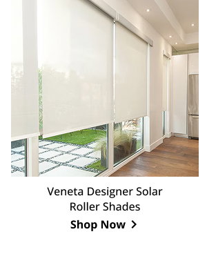 Veneta Designer Solar Roller Shades | Shop Now >