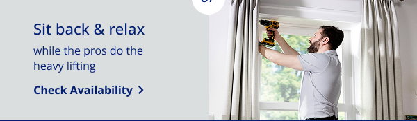 Sit back & relax | while the pros do the heavy lifting | CHECK AVAILABILITY