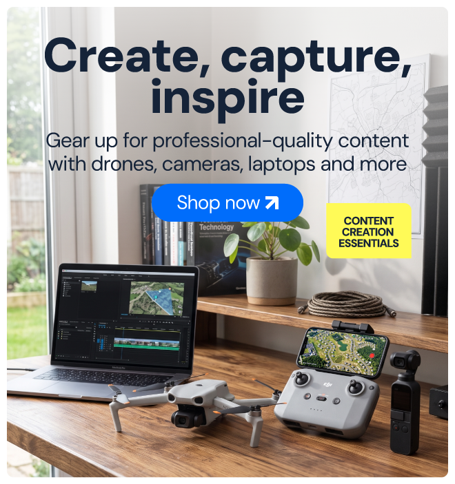 Create, capture, inspire