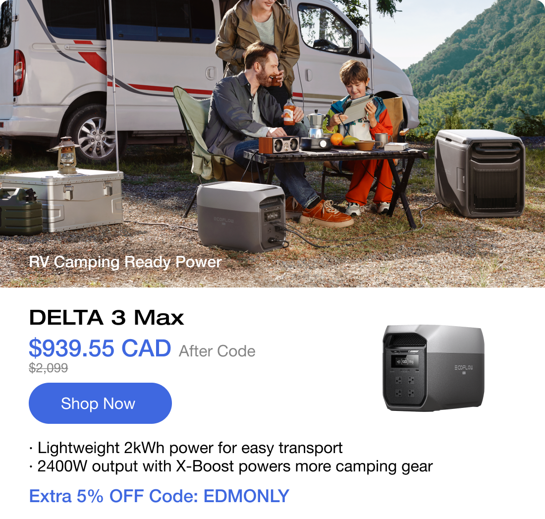 DELTA 3 Max $939.55 After Code