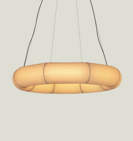 Tekio Circular Pendant  by Santa & Cole