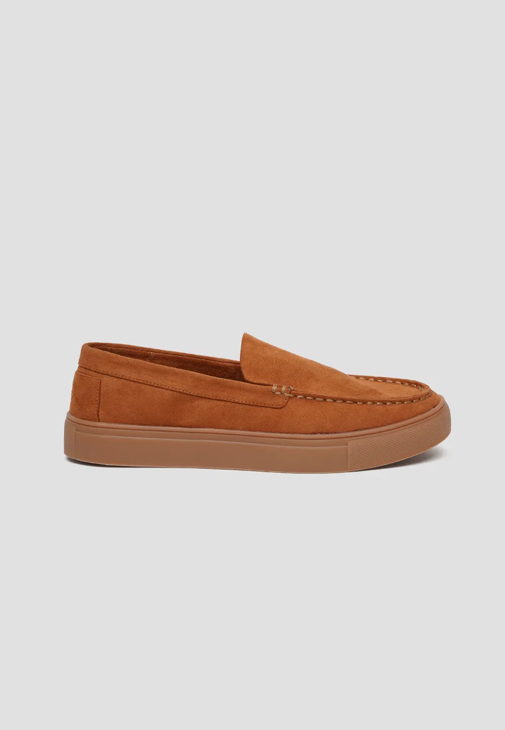 Loafer Vegan Suede Golden