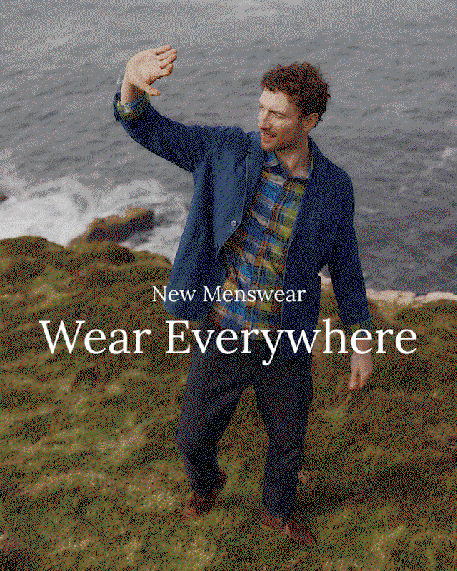 New Menswear Collection | Wear everywhere