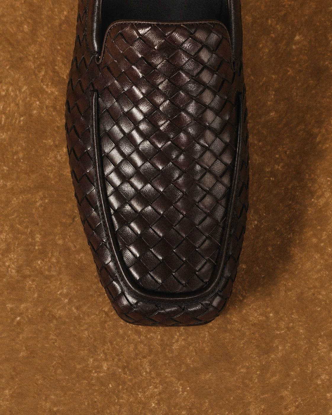 Torino Espresso Woven Square Toe Loafers