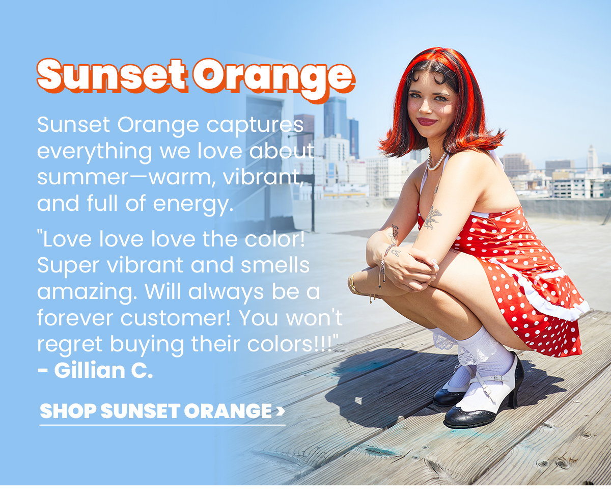 sunset orange