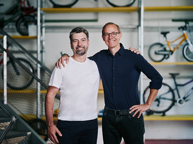 woom Cofounders, Christian & Marcus