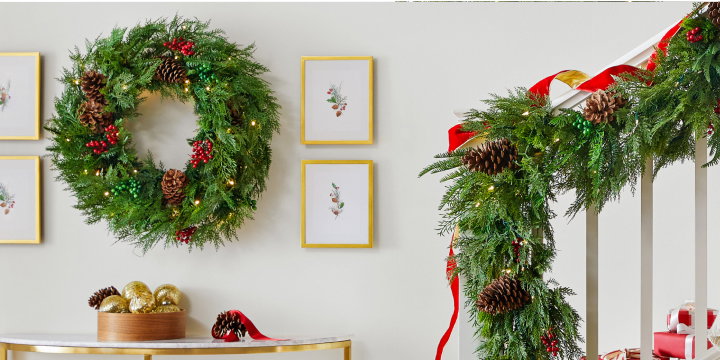 Wreath and Garland