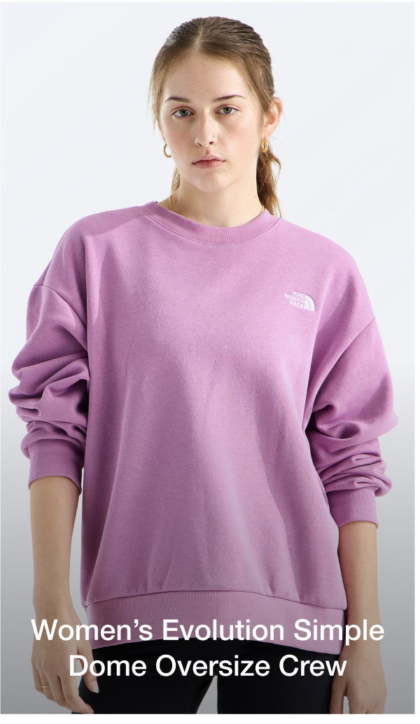 Women’s Evolution Simple Dome Oversize Crew