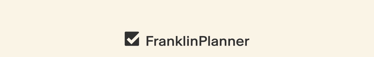 Franklin Planner.