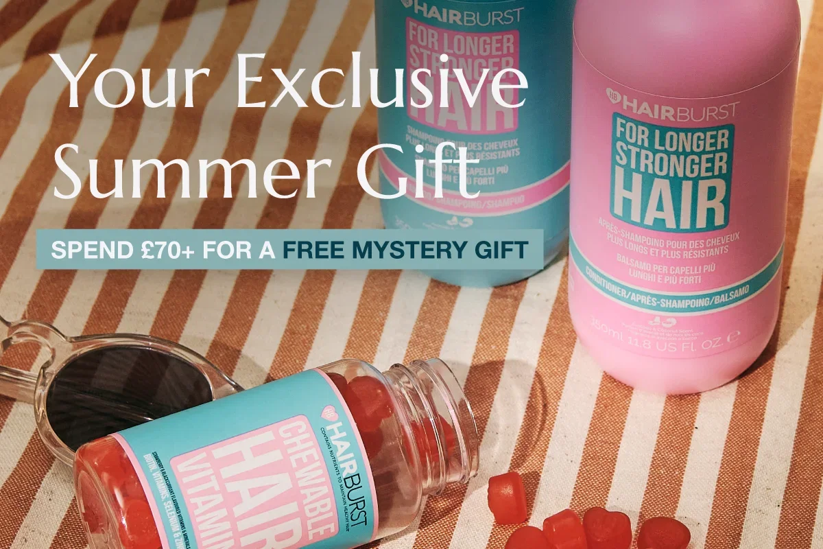 BOGO Header. Spend £70+ for a free mystery gift