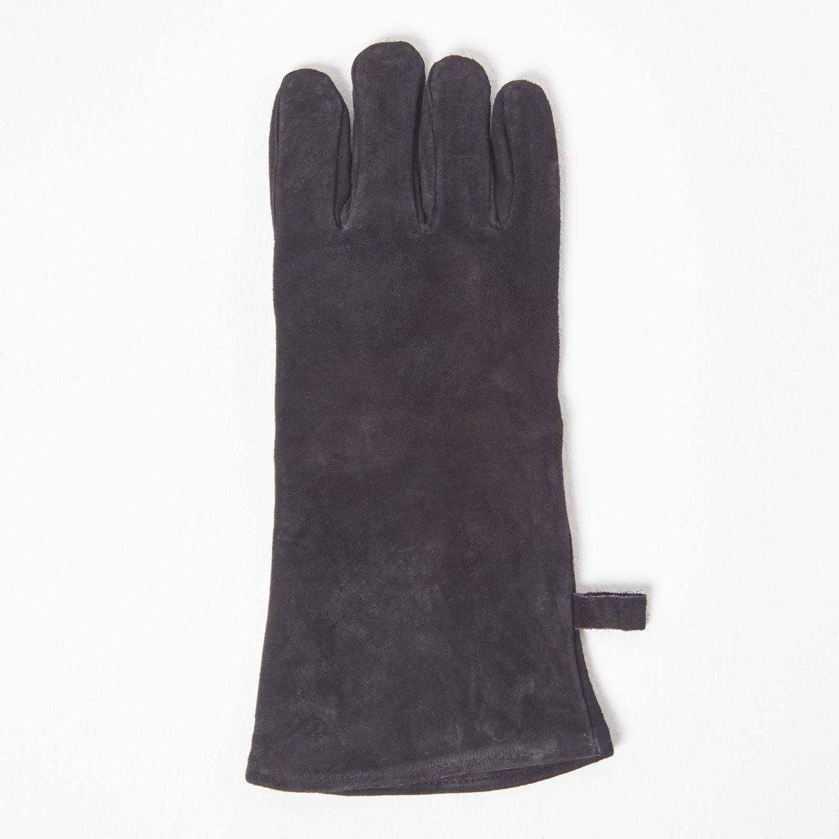 Image of Large Black Leather BBQ Glove
