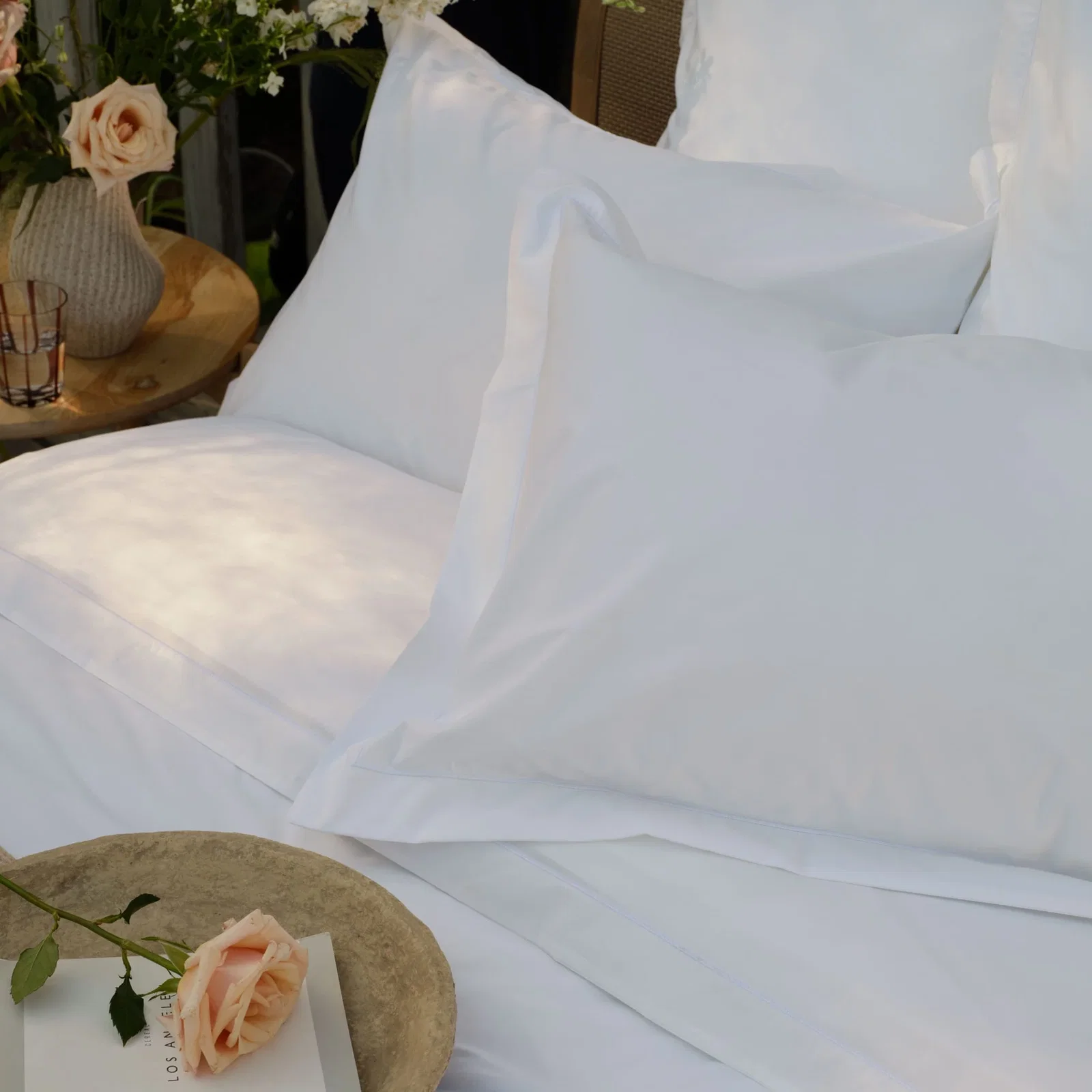 Image of Egyptian Cotton Percale Pillowcases