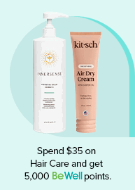 Spend $35 on Hair Care and get 5,000 points