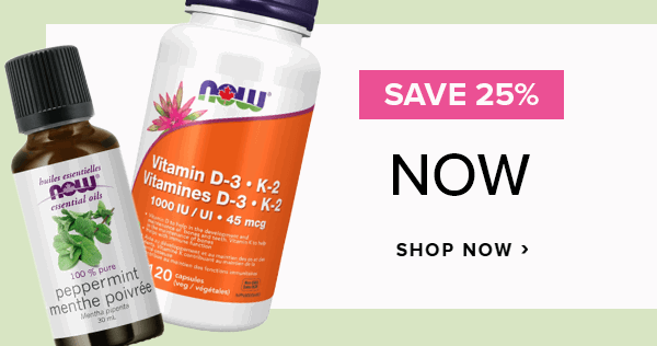 Save 25% on NOW