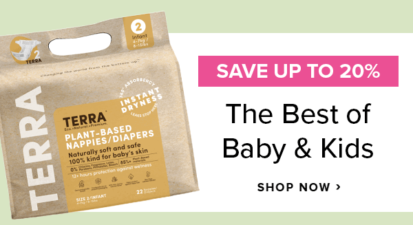 Save up to 20% on The Best of Baby & Kids