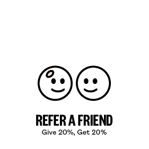 Refer a Friend: Give 20%, Get 20%