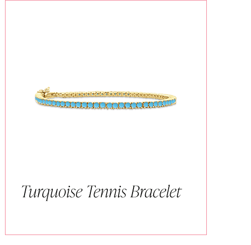 Turquoise Tennis Bracelet