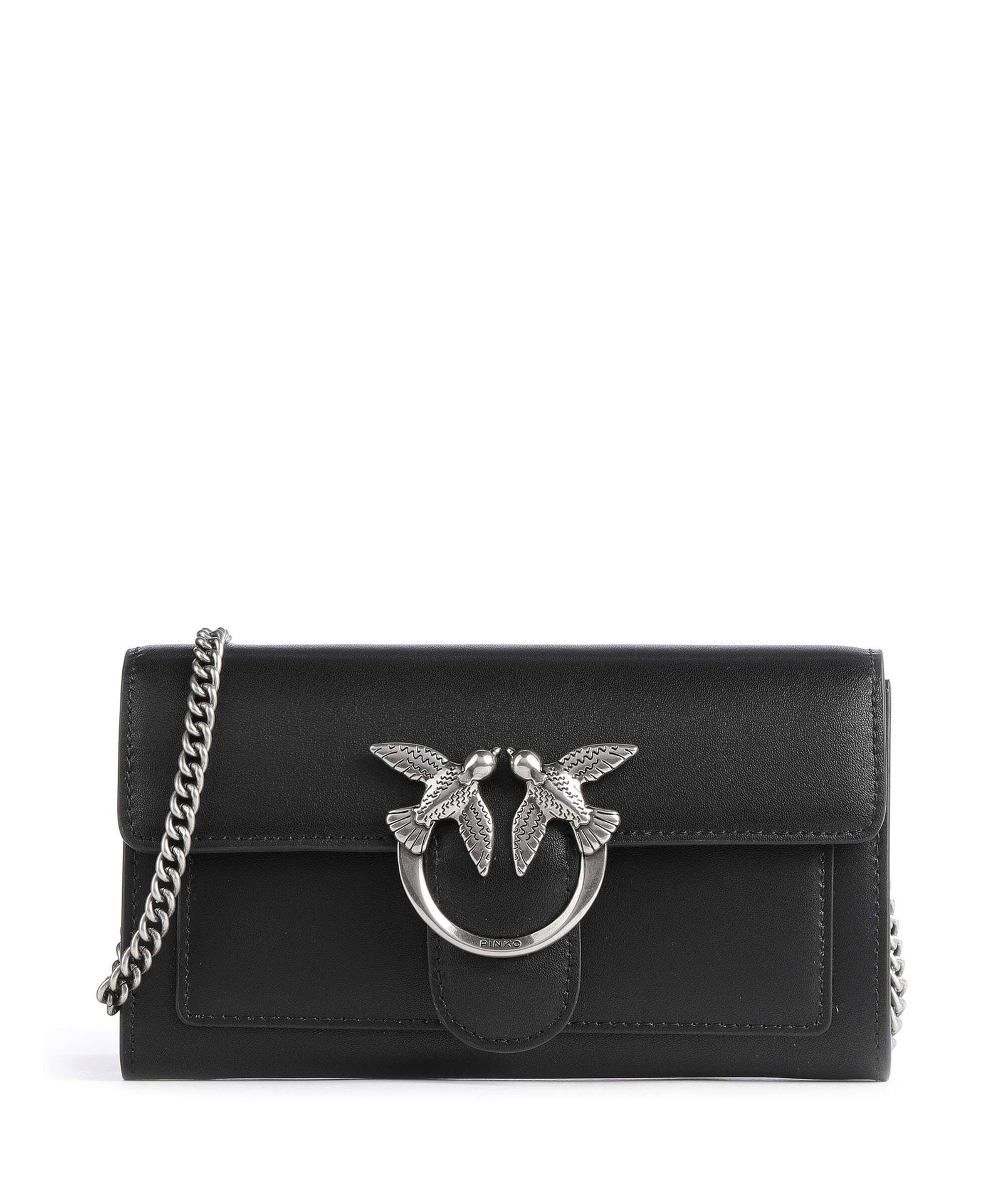 Pinko Love One Wallet fine grain leather