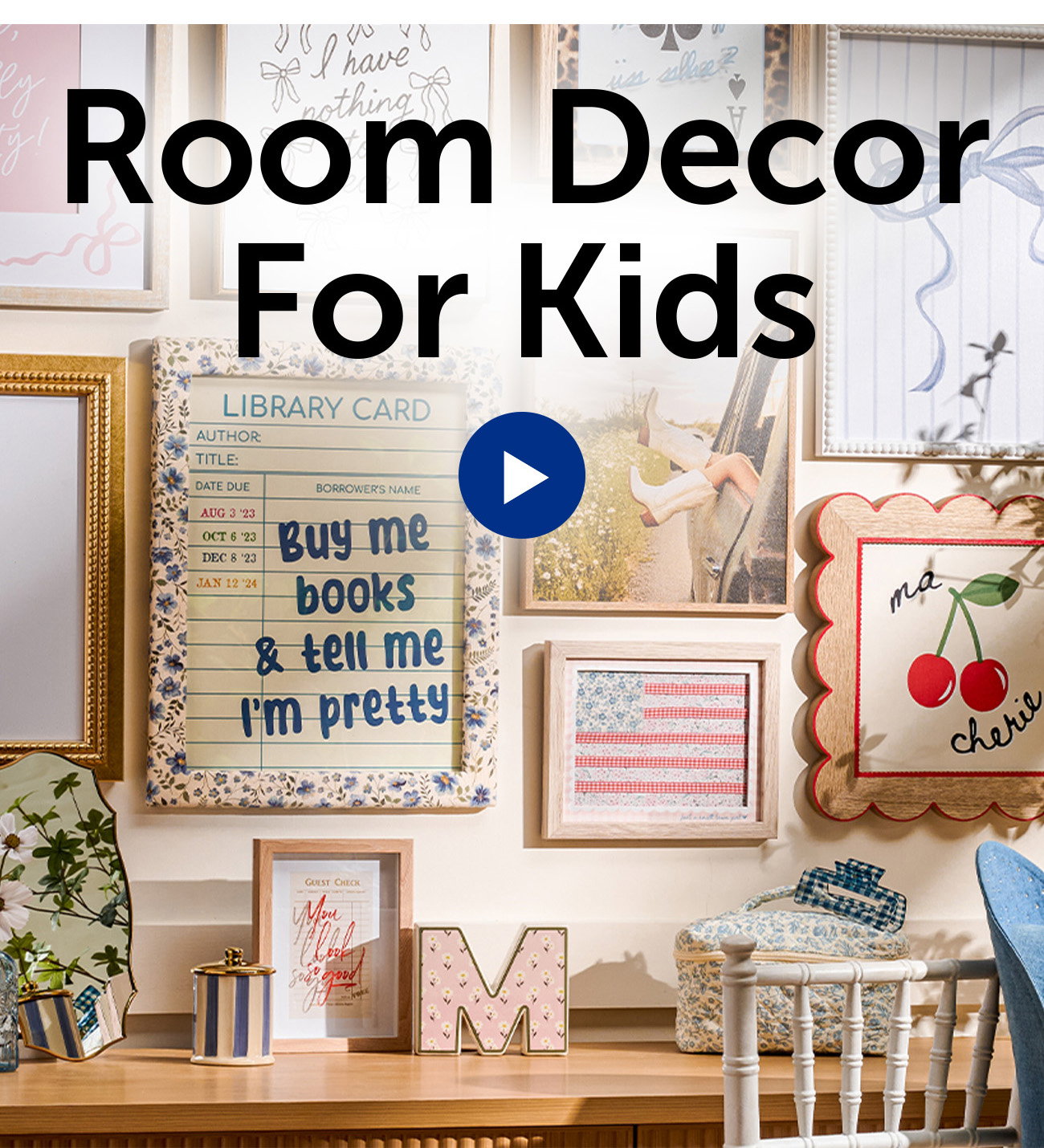 Room Decor For Kids Video