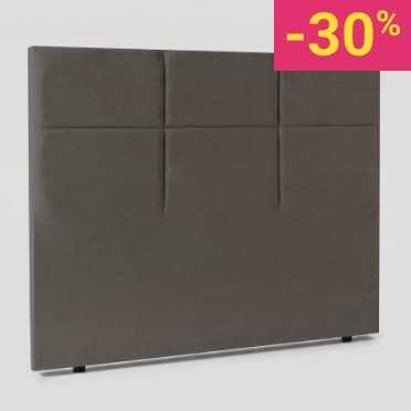Tête de lit capitonnée, haut. 120cm