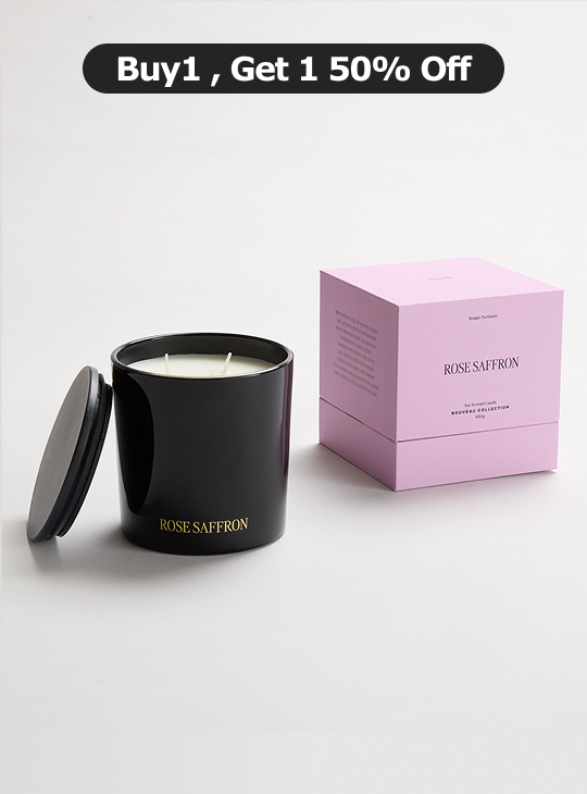 Rose Saffron  Scented Candle 650g