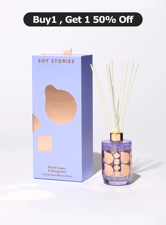 Burnt Sugar & Bergamot  Reed Diffuser 200mL
