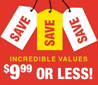 Shop Items $9.99 or Less