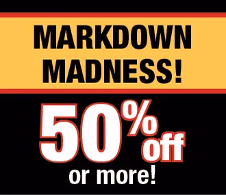 Shop Markdown Madness