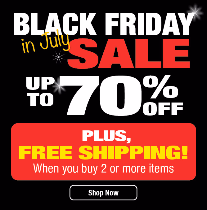 Shop Black Friday in July Sale