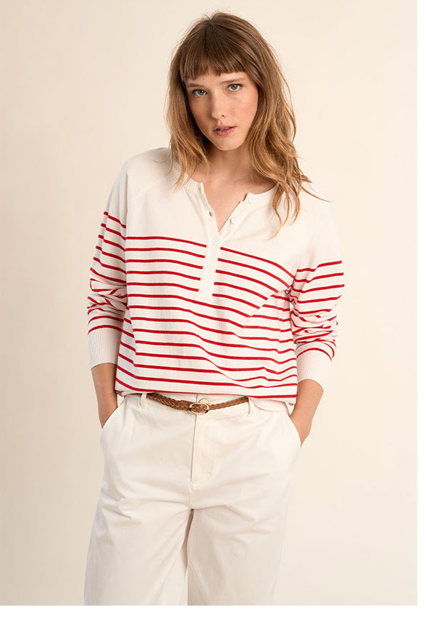 Sous-pull rayé