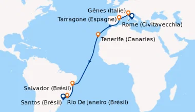 Carte itinéraire
